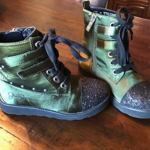 Jessica Simpson Vegas Combat Boots